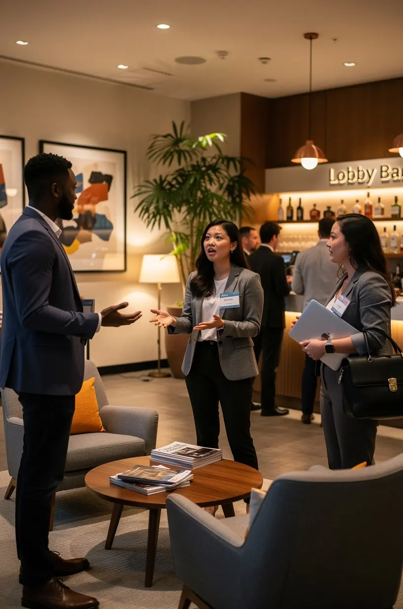 Modern office environment